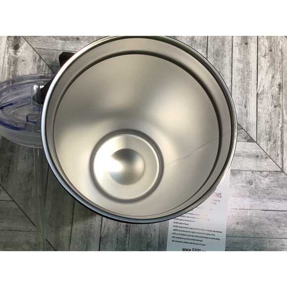 NFL Houston Texans 30 Oz Stainless Steel Tumbler With Lid & Straw - Picture 7 of 7